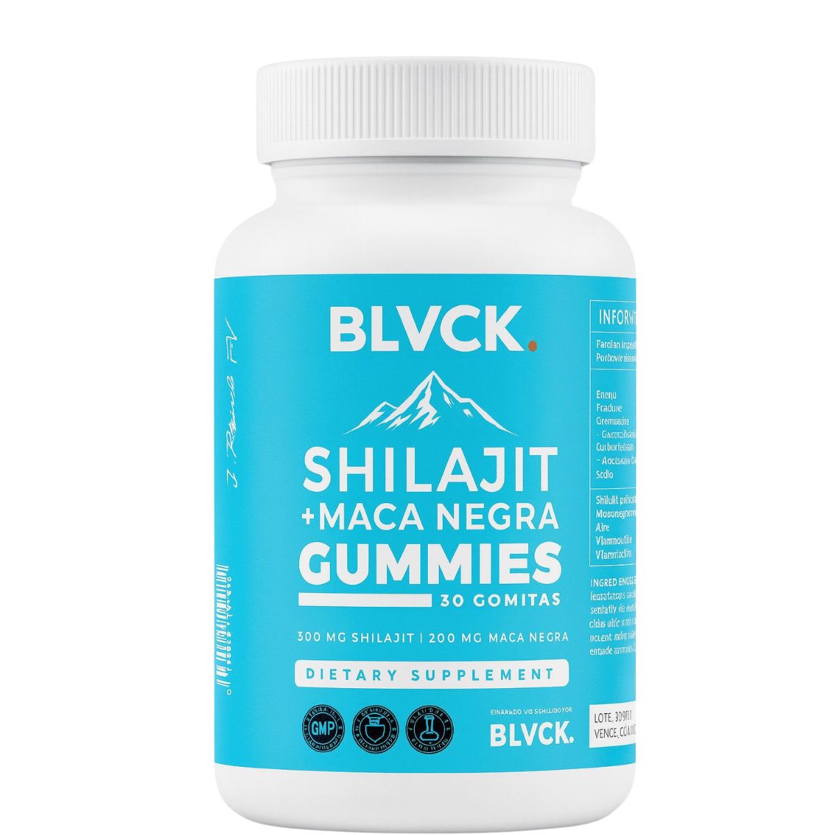 GENERICO - Gomitas Shilajit Y Maca Negra 30 Unidades