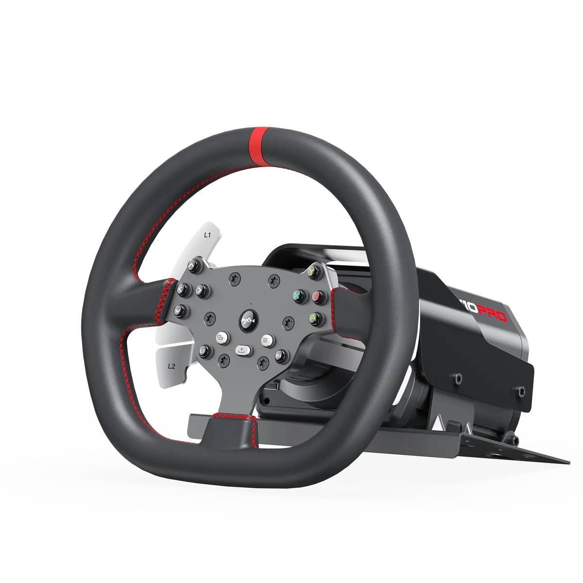 PXN - Volante PXN V10 Ultra, Direct Drive 3.2 nm, PC, PS4, Xbox One, Xbox Series X-S, Incluye Pedales