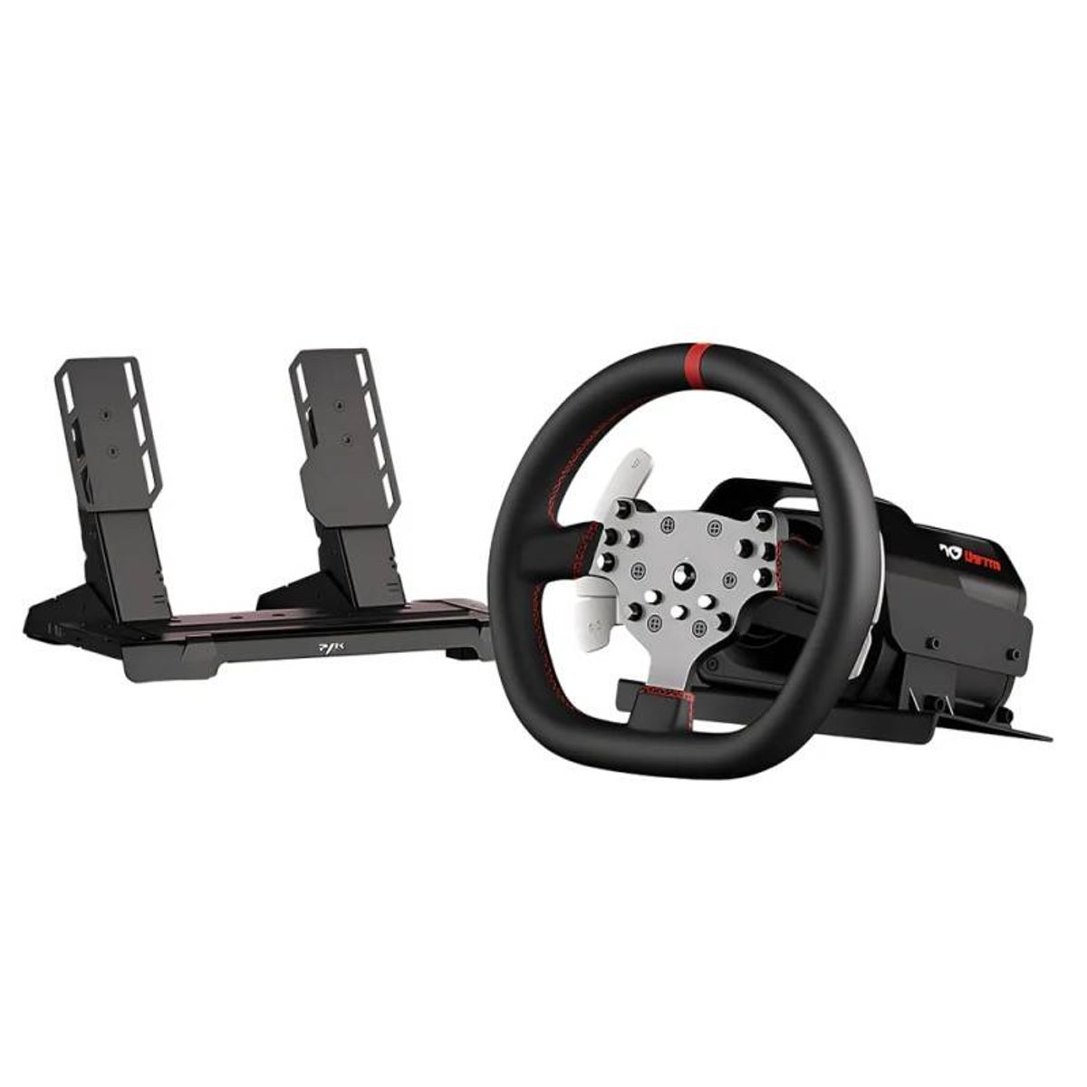PXN - Volante PXN V10 Ultra, Direct Drive 3.2 nm, PC, PS4, Xbox One, Xbox Series X-S, Incluye Pedales
