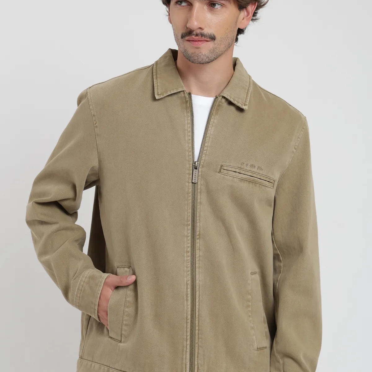FROENS - Chaqueta hombre Huasco beige Froens