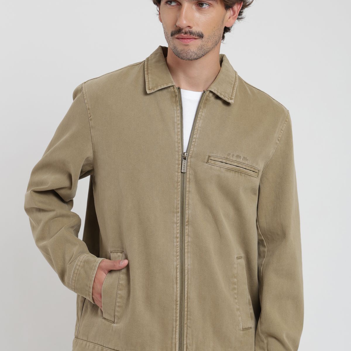 FROENS - Chaqueta hombre Huasco beige Froens