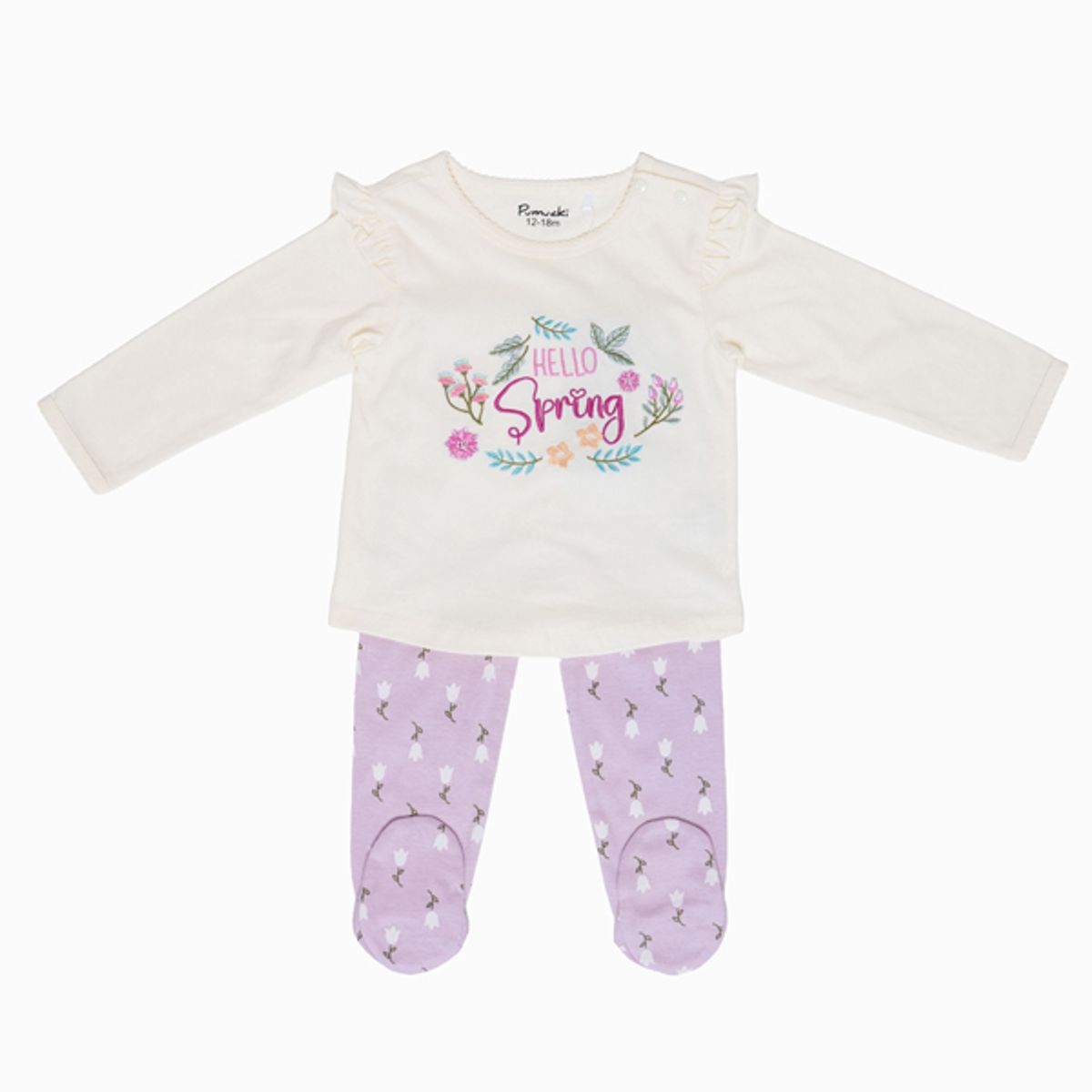 PUMUCKI - Conjunto Osito Algodón Bebé 2 Piezas - Comodidad Total