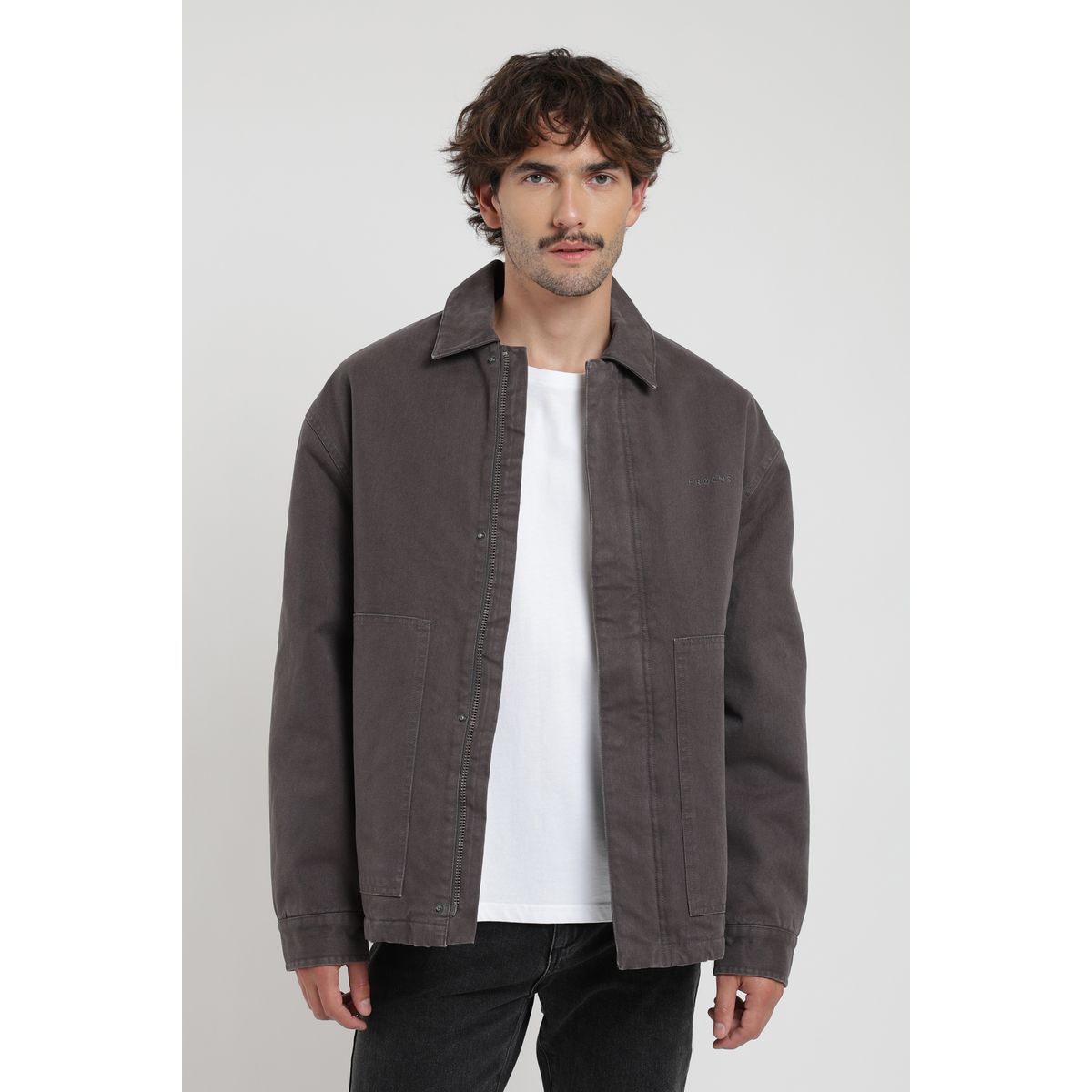 FROENS - Chaqueta hombre Petrohue grafito Froens