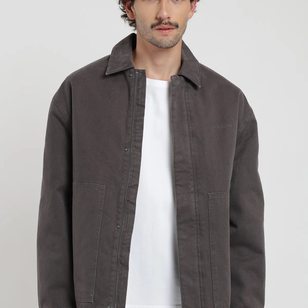 FROENS - Chaqueta hombre Petrohue grafito Froens