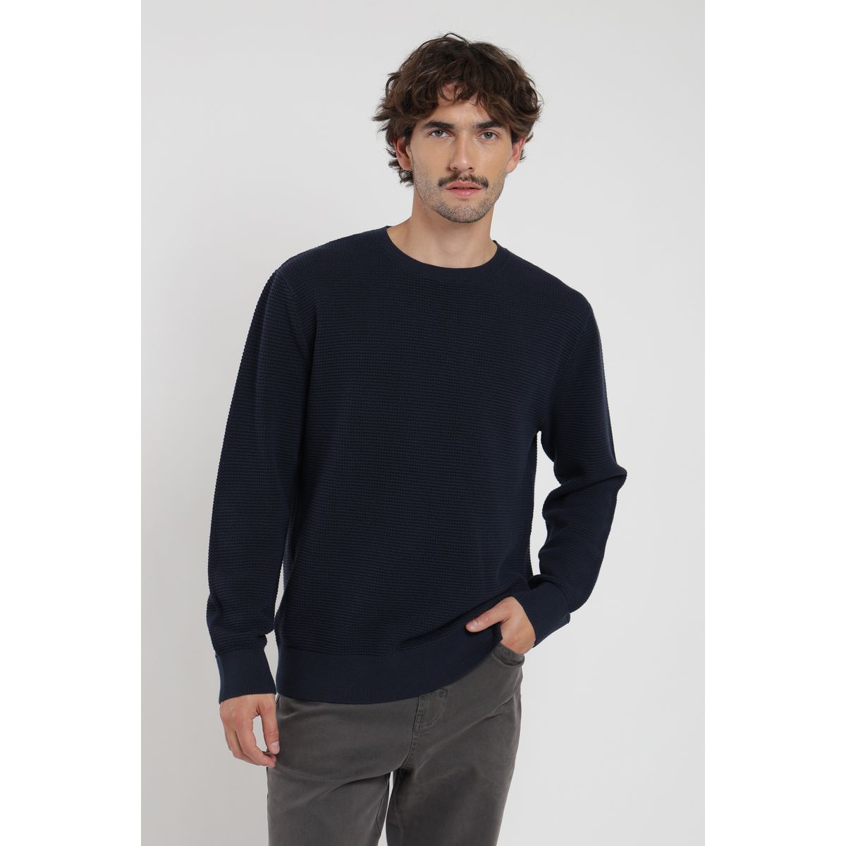 FROENS - Chaleco hombre Maullin azul Froens
