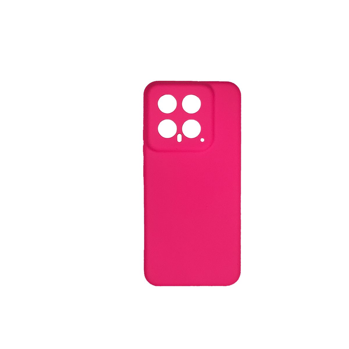 GENERICO - Carcasa Compatible Con Xiaomi 14 Goma Fucsia