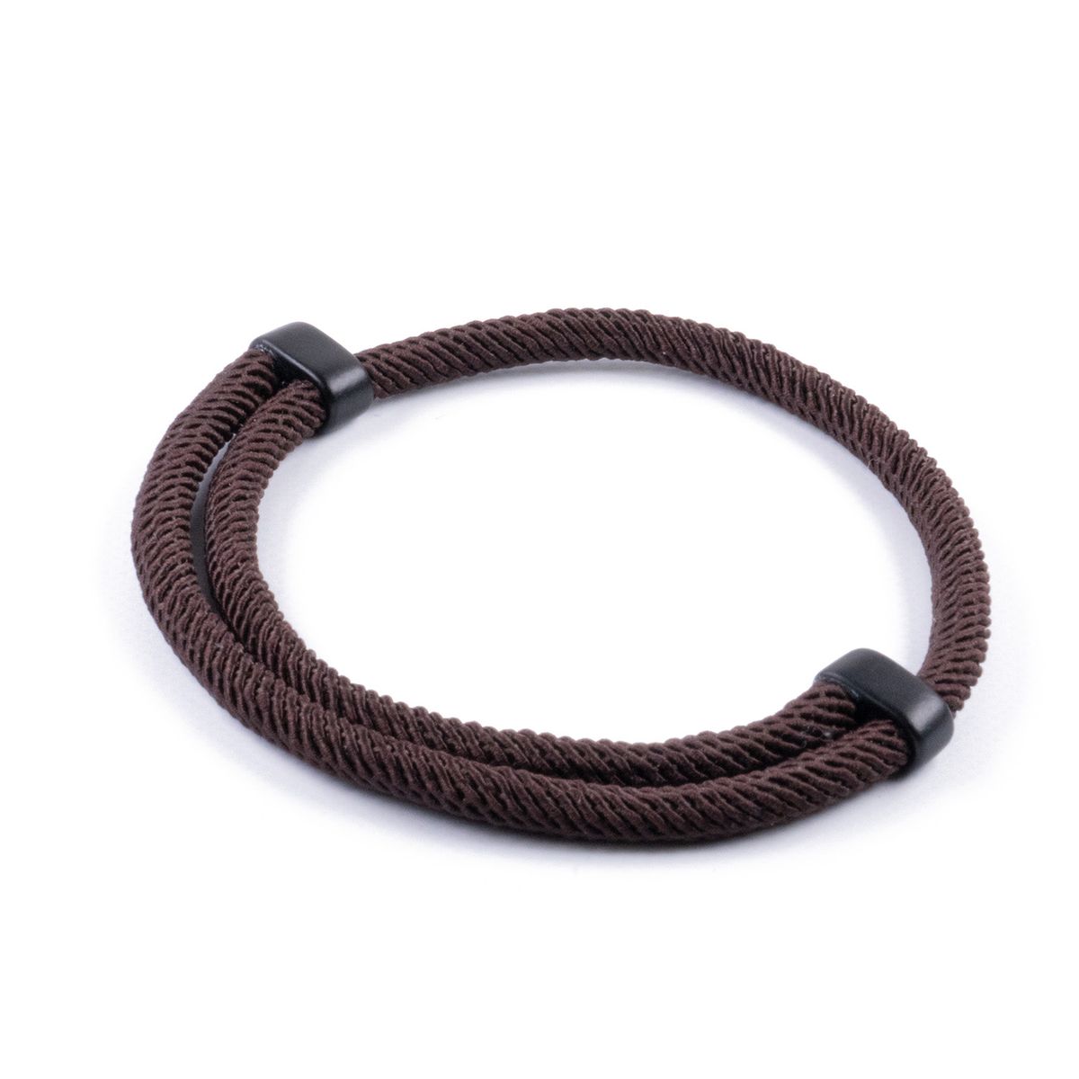 TRIBALLE - Pulsera Minimalista de Yoga de Cuerda - Café