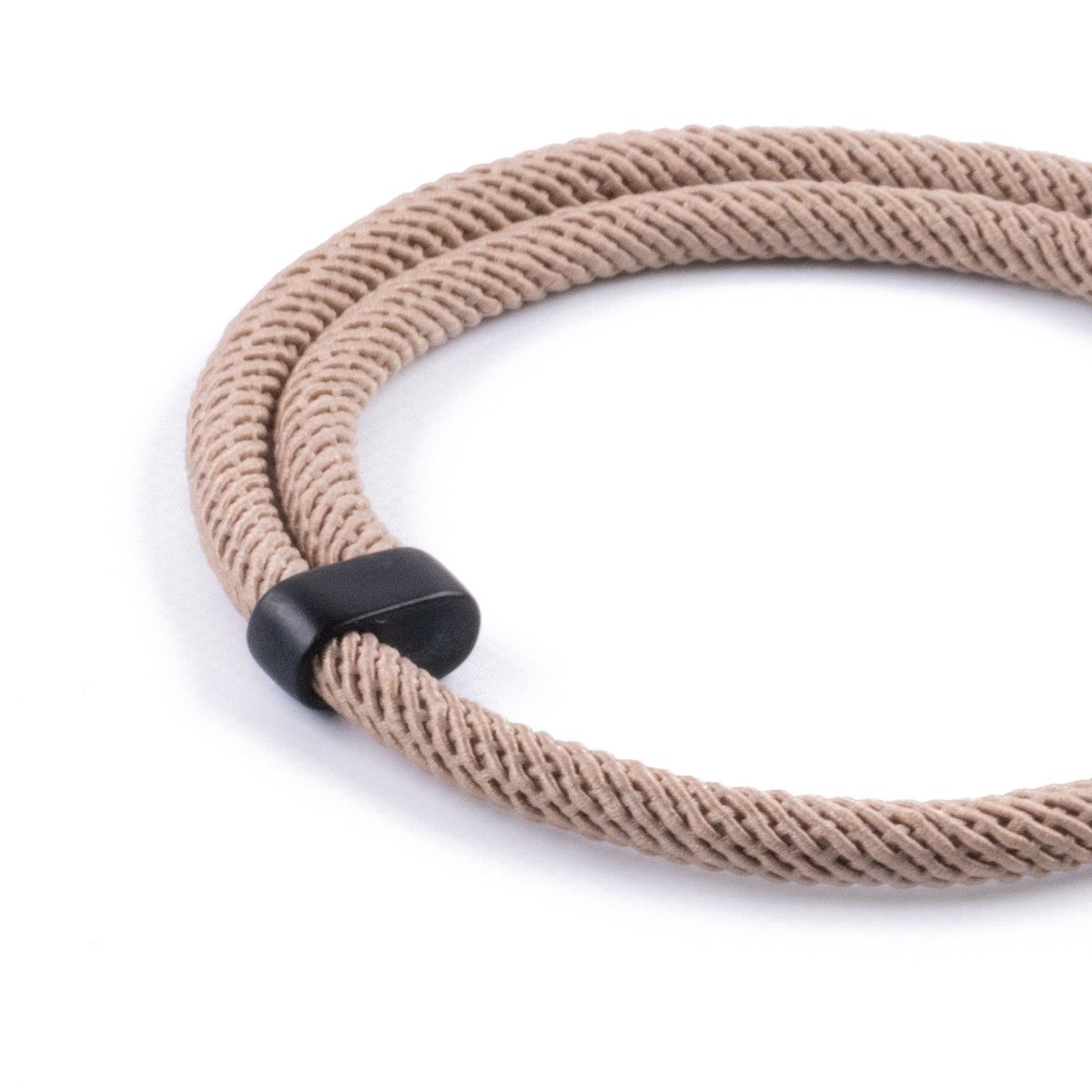 TRIBALLE - Pulsera Minimalista de Yoga de Cuerda - Beige