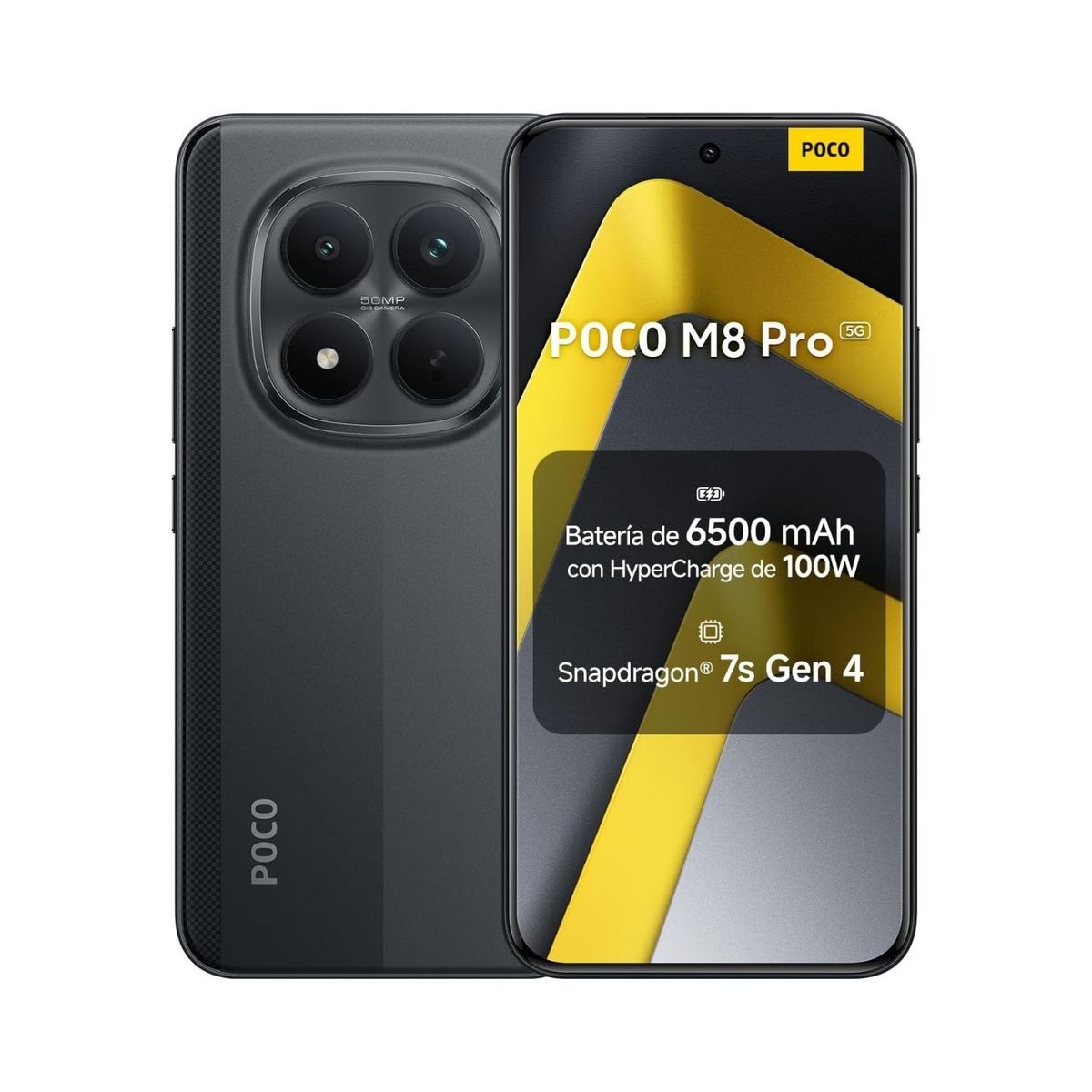 XIAOMI - Xiaomi POCO M8 Pro 5G 12GB + 512GB Negro