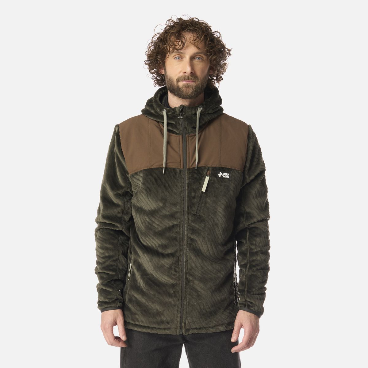 HAKA HONU - Polar Hombre Polaroid Verde Militar Haka Honu