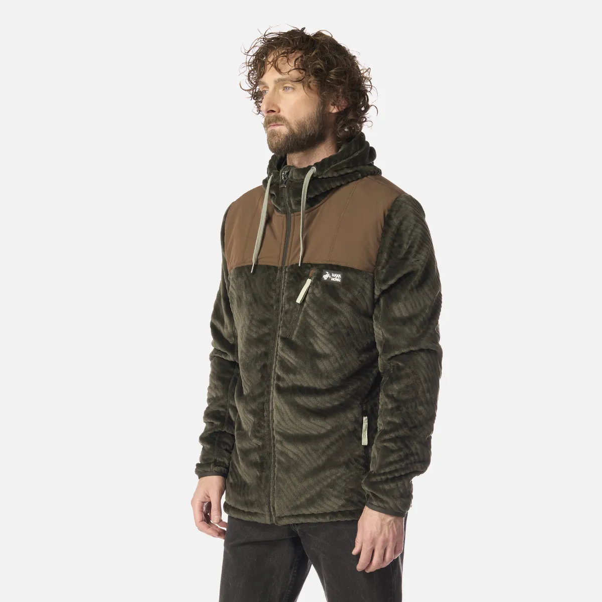 HAKA HONU - Polar Hombre Polaroid Verde Militar Haka Honu