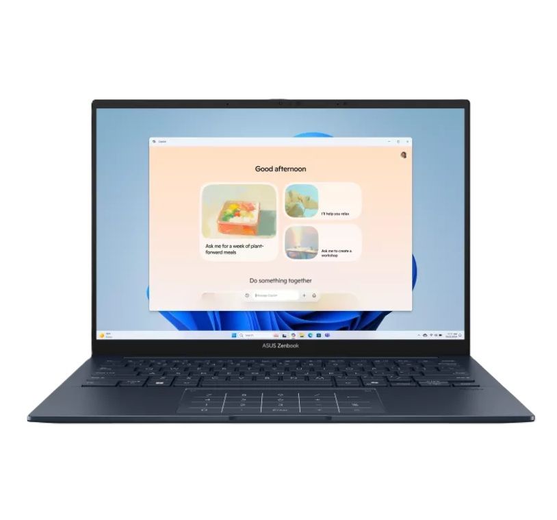 Notebook ZenBook 14 Intel Core Ultra 9 285H 32GB 1TB SSD 14" OLED Touch Windows 11