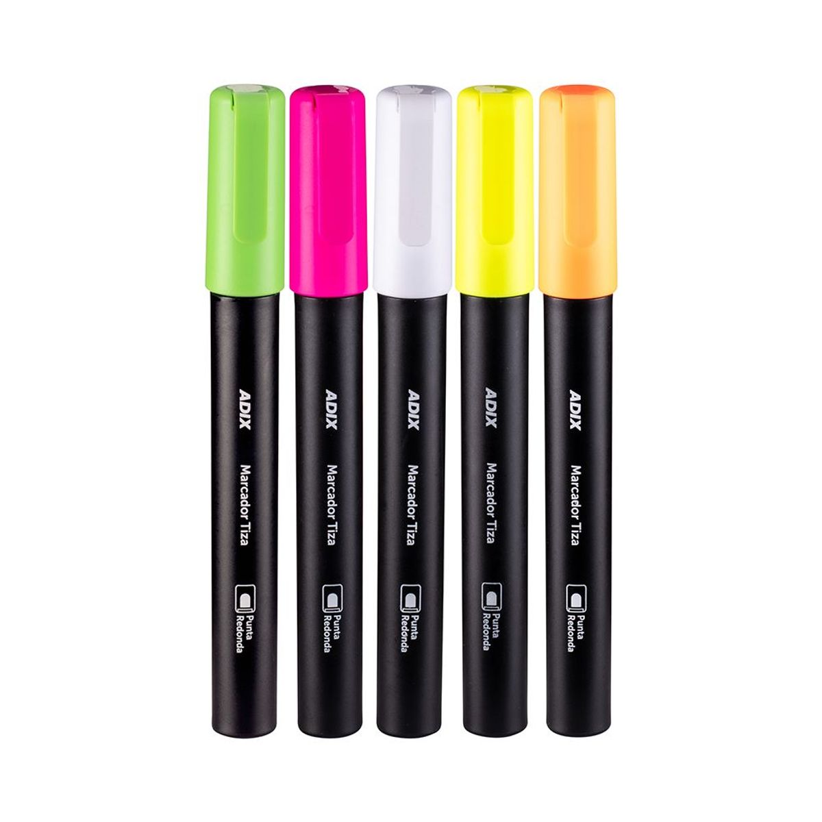 ADIX - Marcadores de Tiza Fluorescentes 5 un.