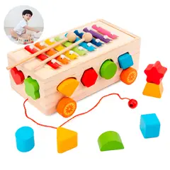 GENERICO - Juguete Xilófono Montessori Didáctico Educativo Encaje Niños