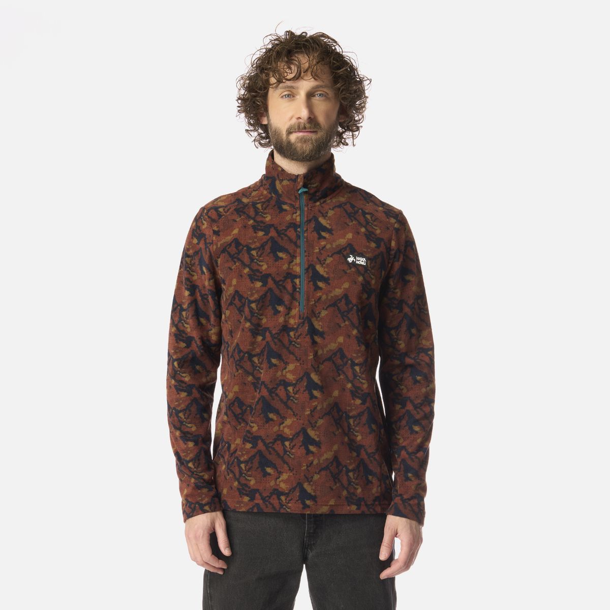 HAKA HONU - Polar Hombre Asegurao Print Terracota Haka Honu