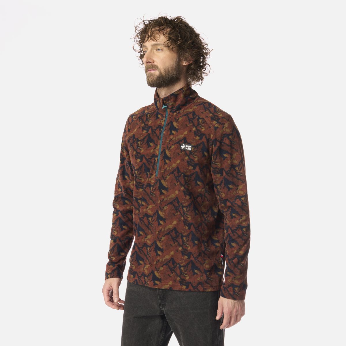 HAKA HONU - Polar Hombre Asegurao Print Terracota Haka Honu