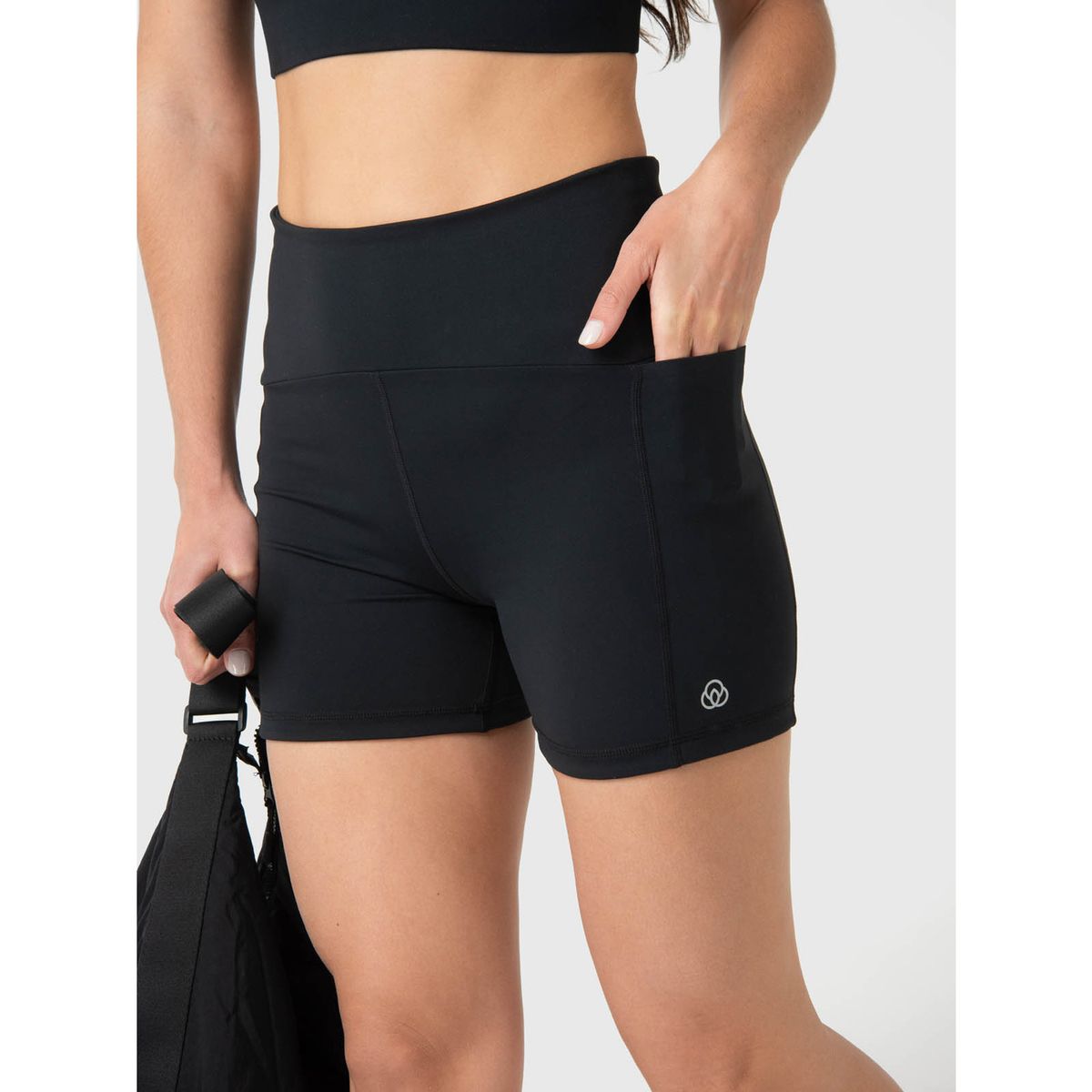 BSOUL - Short Mujer Pocket Aloe Negro BSOUL