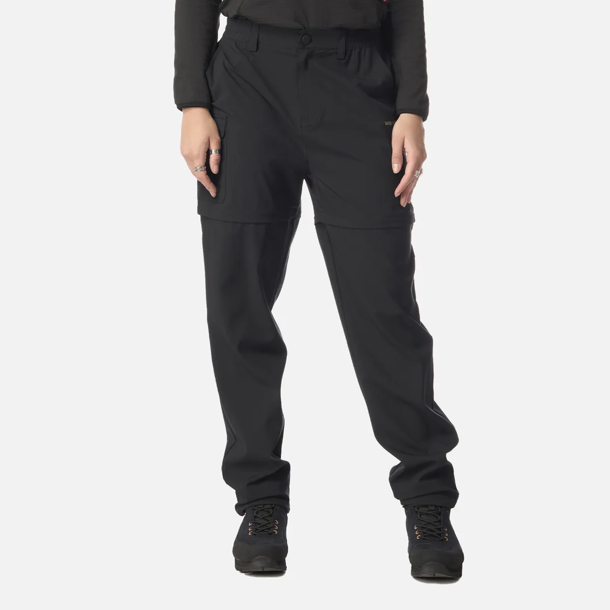 HAKA HONU - Pantalón Mujer Tronco Negro Haka Honu