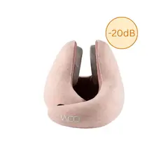 WOO EARPLUGS - Woo Travel Almohada de viaje con reducción de ruido