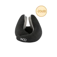 WOO EARPLUGS - Woo Travel Almohada de viaje con reducción de ruido
