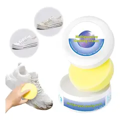 GENERICO - Crema Limpiadora Multiusos Para Zapatillas 260g Blanco