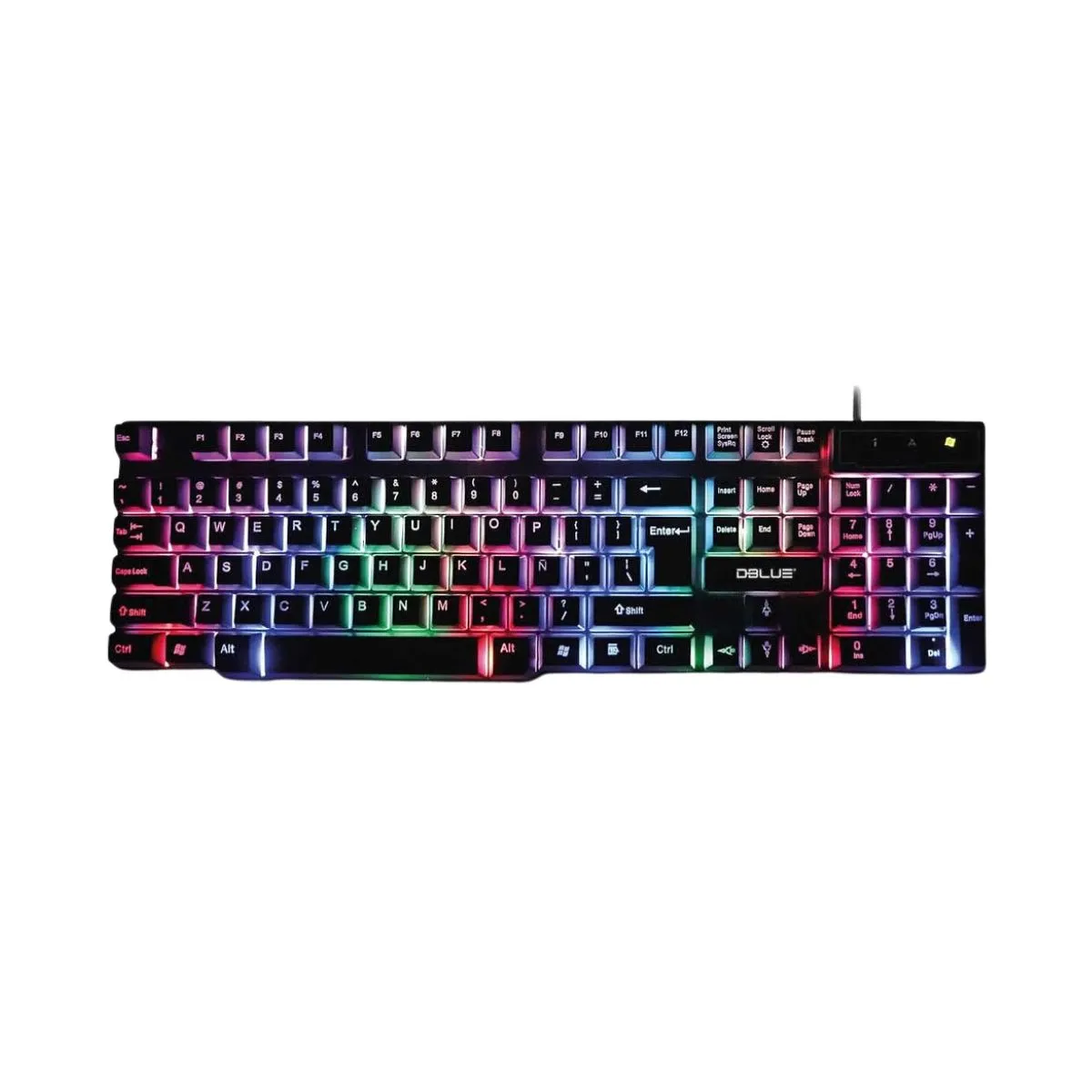 DBLUE - Teclado Gamer Retroiluminado Dblue K57