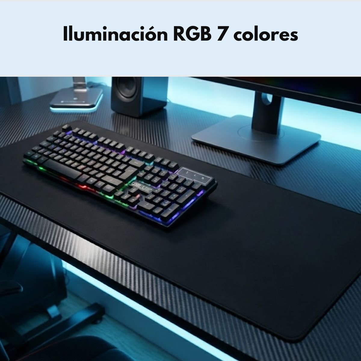 DBLUE - Teclado Gamer Retroiluminado Dblue K57
