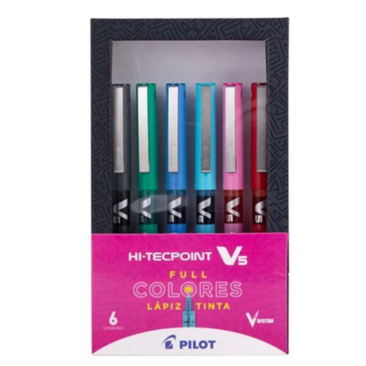 PILOT - SET LAPIZ TINTA HI-TECPOINT BX V-2 0.5