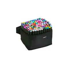 GENERICO - 120 Lápices Para Colorear Marcadores + Estuche
