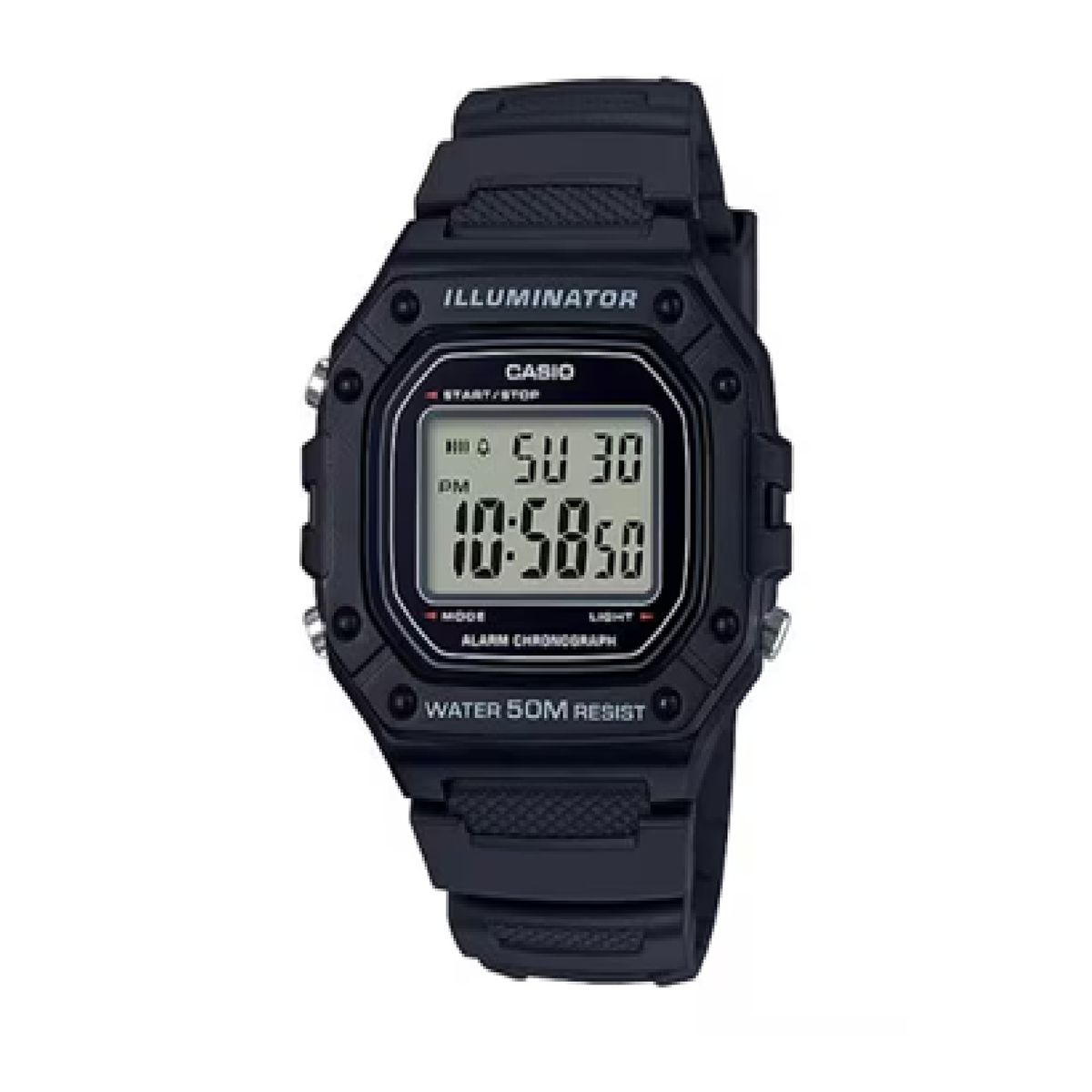 CASIO - Reloj W-218H-1AV Digital Unisex