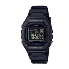 CASIO - Reloj W-218H-1BV Digital Unisex