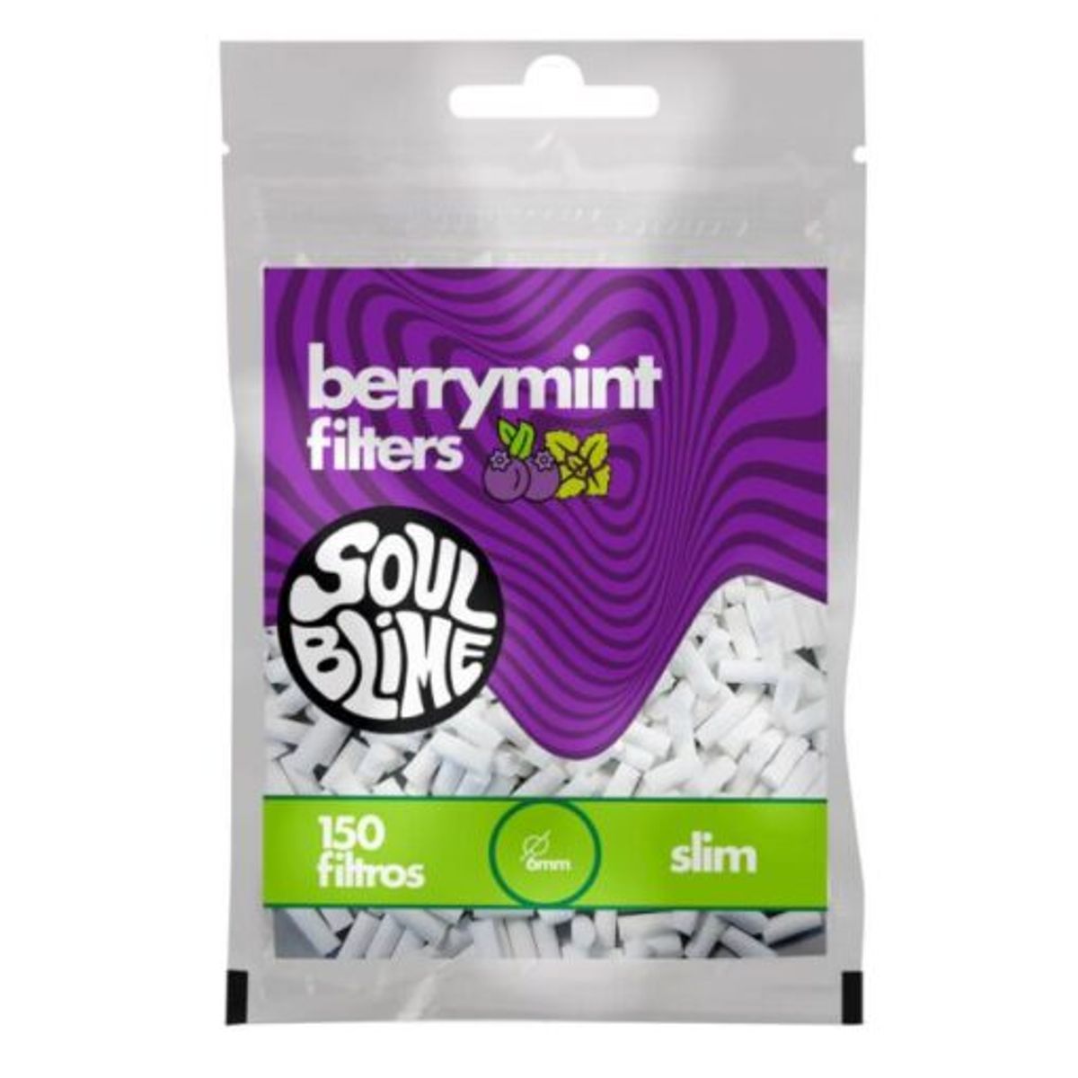 GENERICO - Filtro Soulblime Blueberry Mint 150 uds