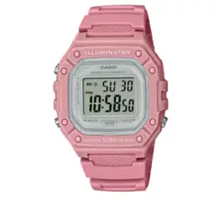 CASIO - Reloj W-218HC-4AV Digital Unisex