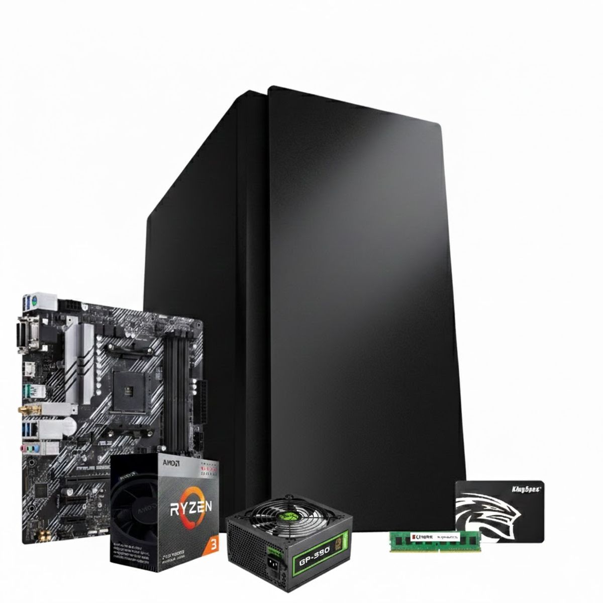 GENERICO - PC STUDY AND WORK - AMD Ryzen 3 5300G - ASUS B550M-A AC