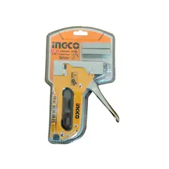 INGCO - Engrapadora/clavadora IngcoAmarilla y negra Manual 3 En 1 4-14mmx1.2mm