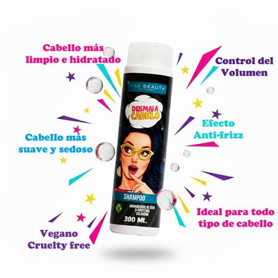 Imagen 2 del producto SHAMPOO HIDRATANTE DESMAIA CABELO 300ML