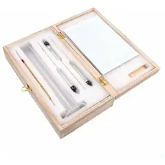 GENERICO - Kit Medidor de Alcohol de 0% a 100% Con Probeta