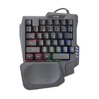 Teclado Gamer Retroiluminado Una Mano Rx0056
