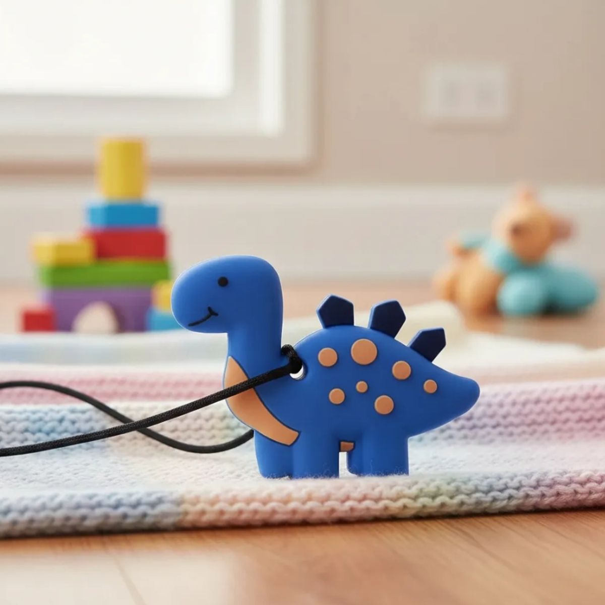 GENERICO - Collar Autismo Sensorial Diseño Dinosaurio Tdah