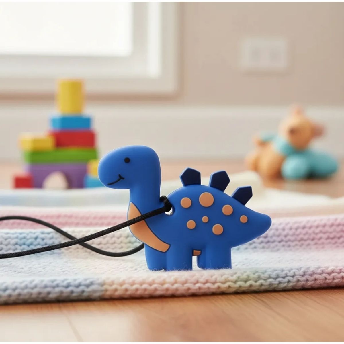 GENERICO - Collar Autismo Sensorial Diseño Dinosaurio Tdah