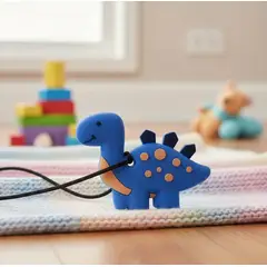 GENERICO - Collar Autismo Sensorial Diseño Dinosaurio Tdah