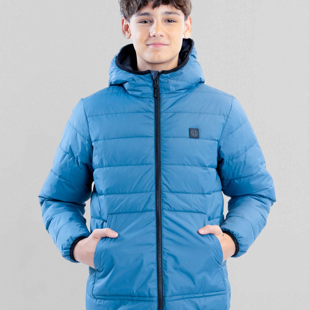 MAUI AND SONS - Parka Reversible Windy Celeste Infantil Maui And Sons