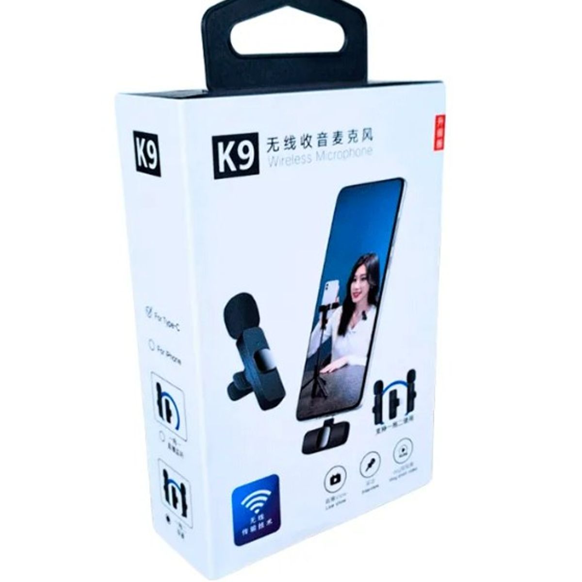 GENERICO - Micrófono Solapa Inalámbrico Tipo C –  Lavalier para YouTube, TikTok y Streaming