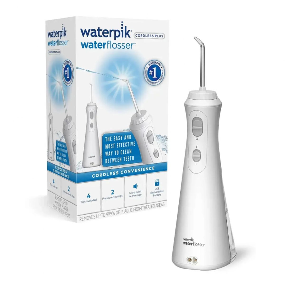 WATERPIK - Irrigador bucal Waterpik Cordless Plus white