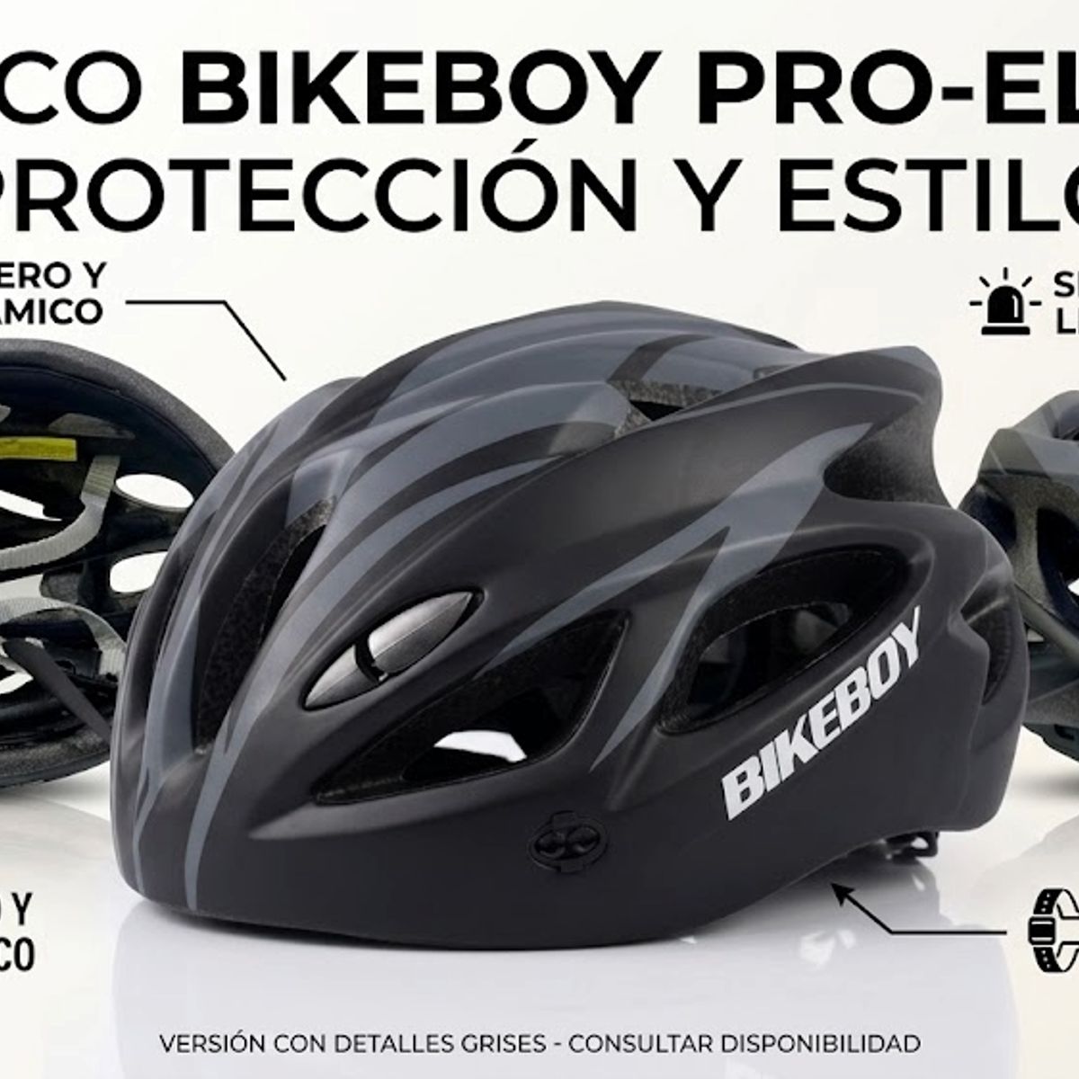 BOBIKE - Casco de Seguridad Ajustable para Ciclismo y Scooter-marca BIKEBOY