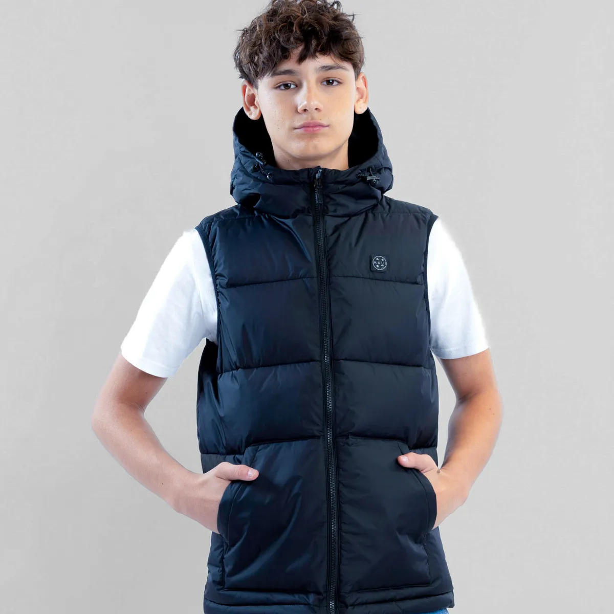 MAUI AND SONS - Parka Solaris Negro Infantil Maui And Sons