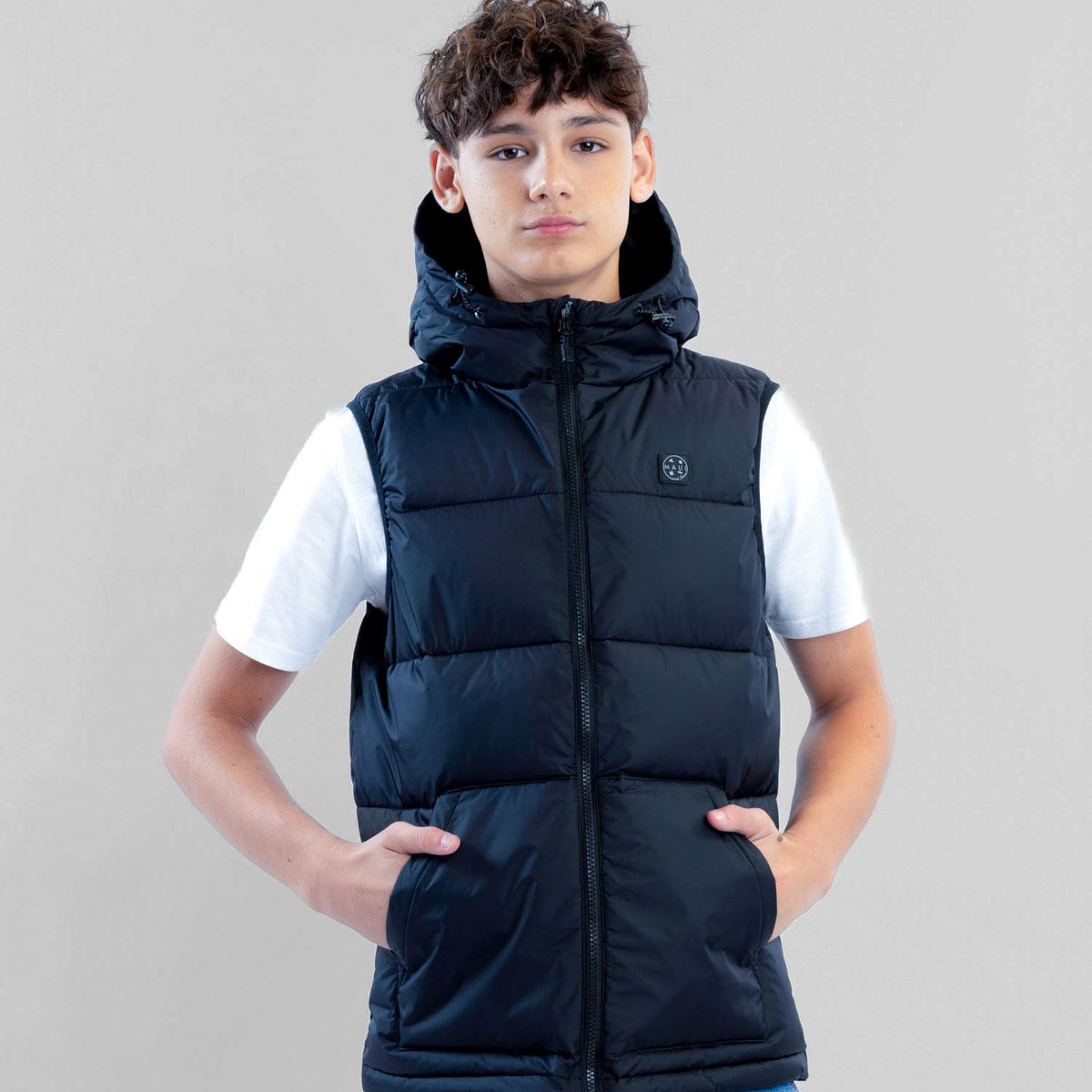 MAUI AND SONS - Parka Solaris Negro Infantil Maui And Sons
