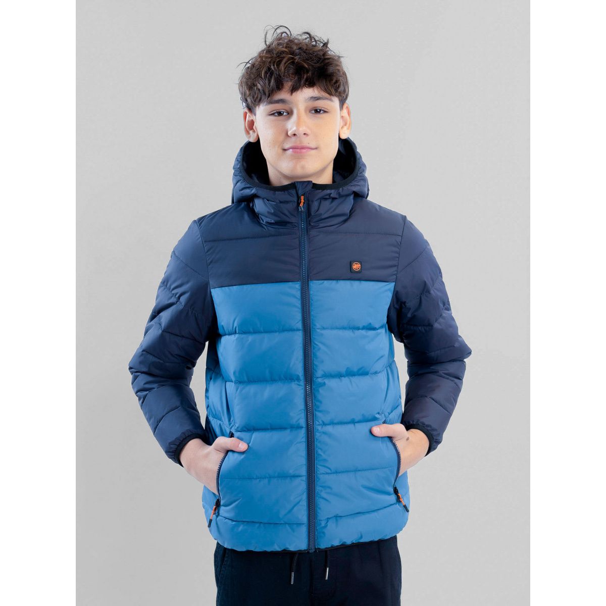 MAUI AND SONS - Parka Seeker Celeste Infantil Maui And Sons