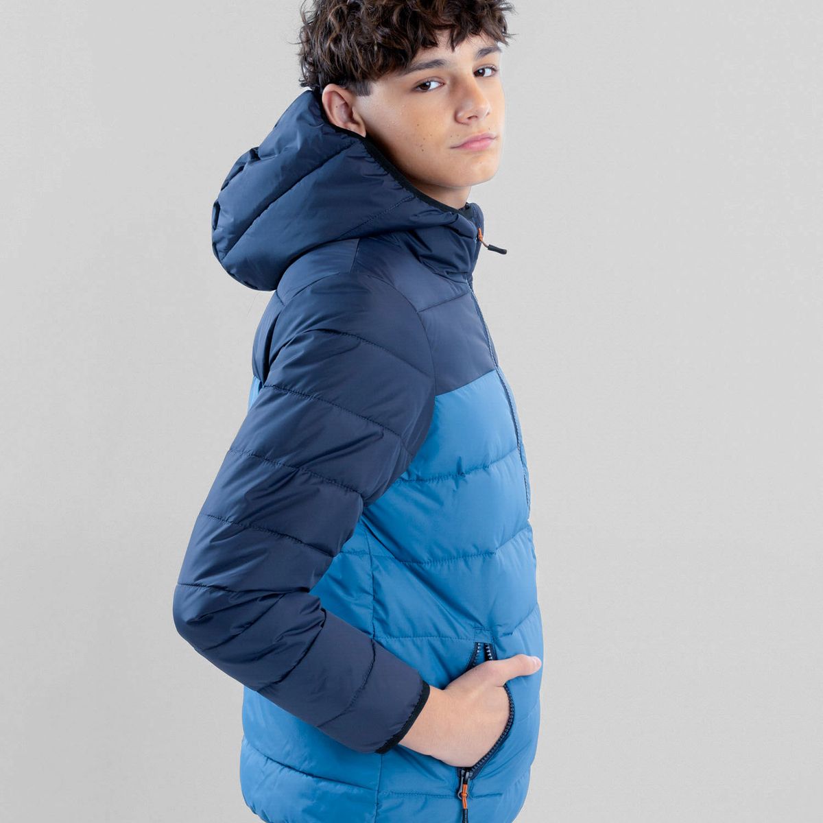 MAUI AND SONS - Parka Seeker Celeste Infantil Maui And Sons