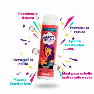 Imagen 2 del producto SHAMPOO IMPACTO PROFUNDO COLÁGENO 300ML